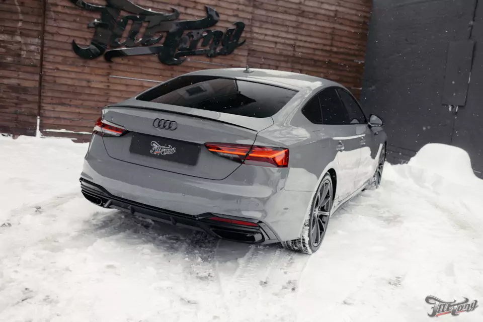 Кузовной ремонт и перетяжка руля для Audi A5